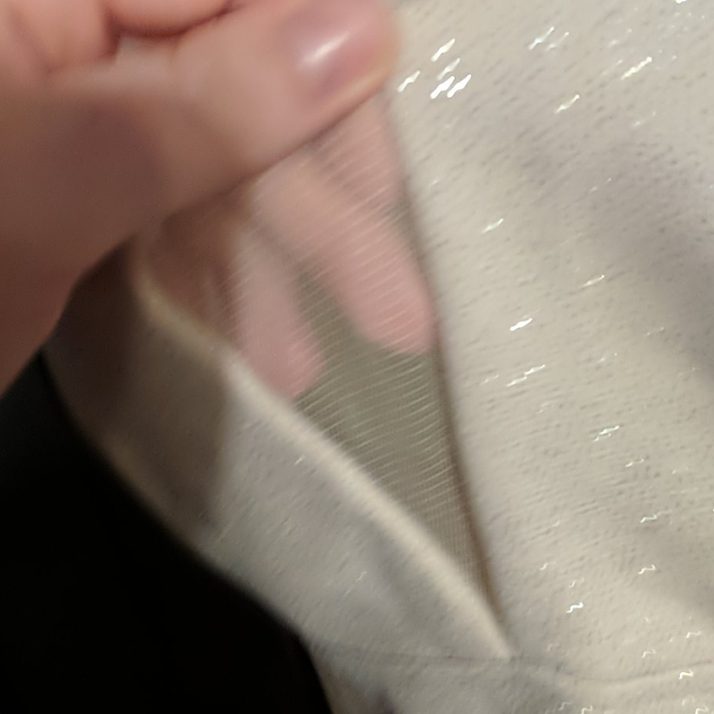 Cream-white Sparkle Dress - Picture 5 of 7